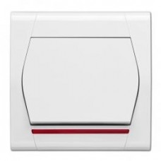 Buton cu revenire de lumina PT cu led Kontakt